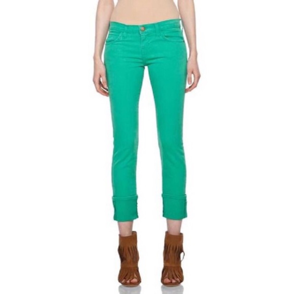 Current/Elliot Green Skinny Jeans, 24